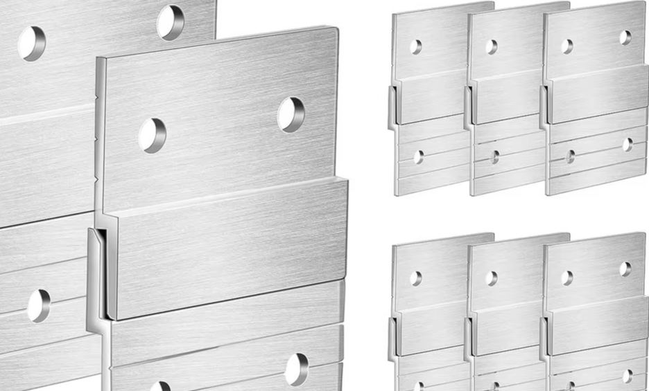 Woodworking French Cleat - Staffa a muro in lega di