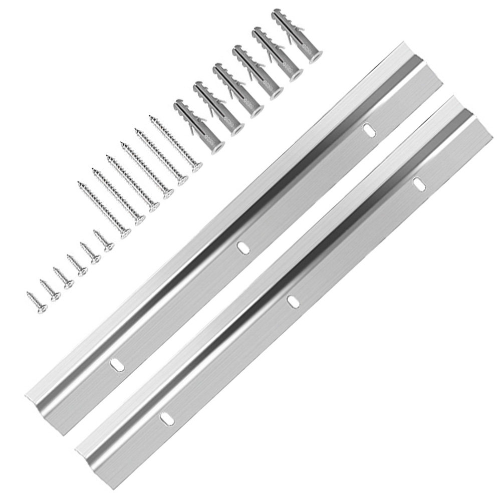 Woodworking French Cleat - 1 Set di Staffe Francesi Antiscivolo