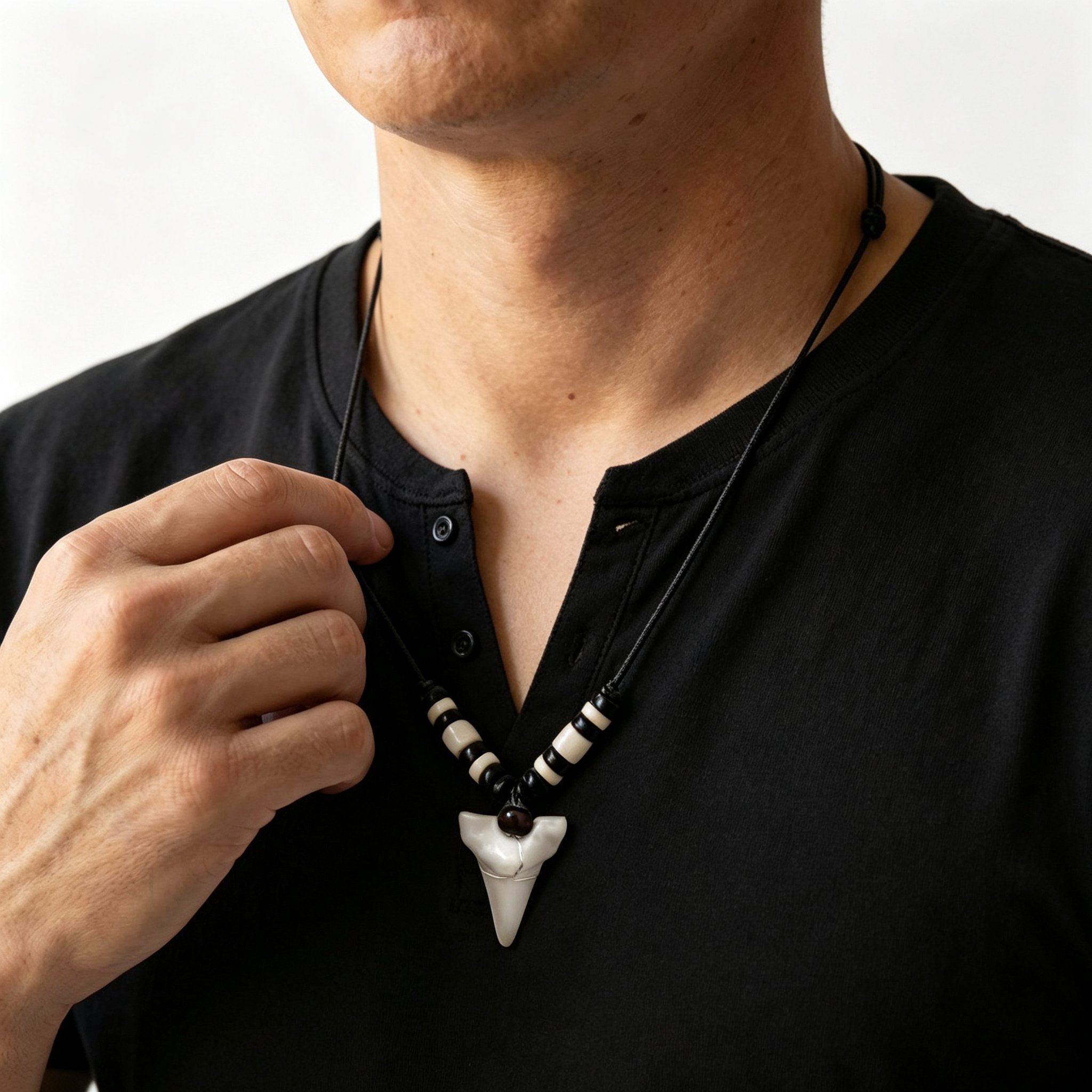 Woodworking Nc - Collana con Pendente a Forma di