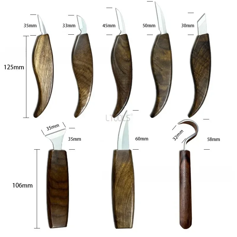 Woodworking Nc - Nuovo mini set di coltelli da