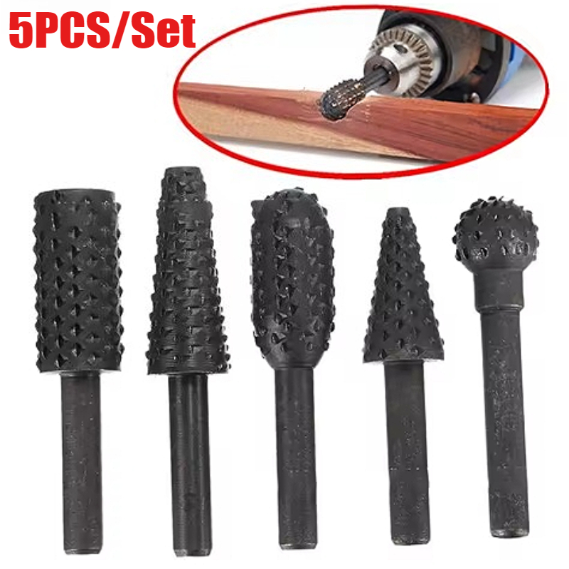 Woodworking Rasps And Files - 5 pz Raspa File Punte Da