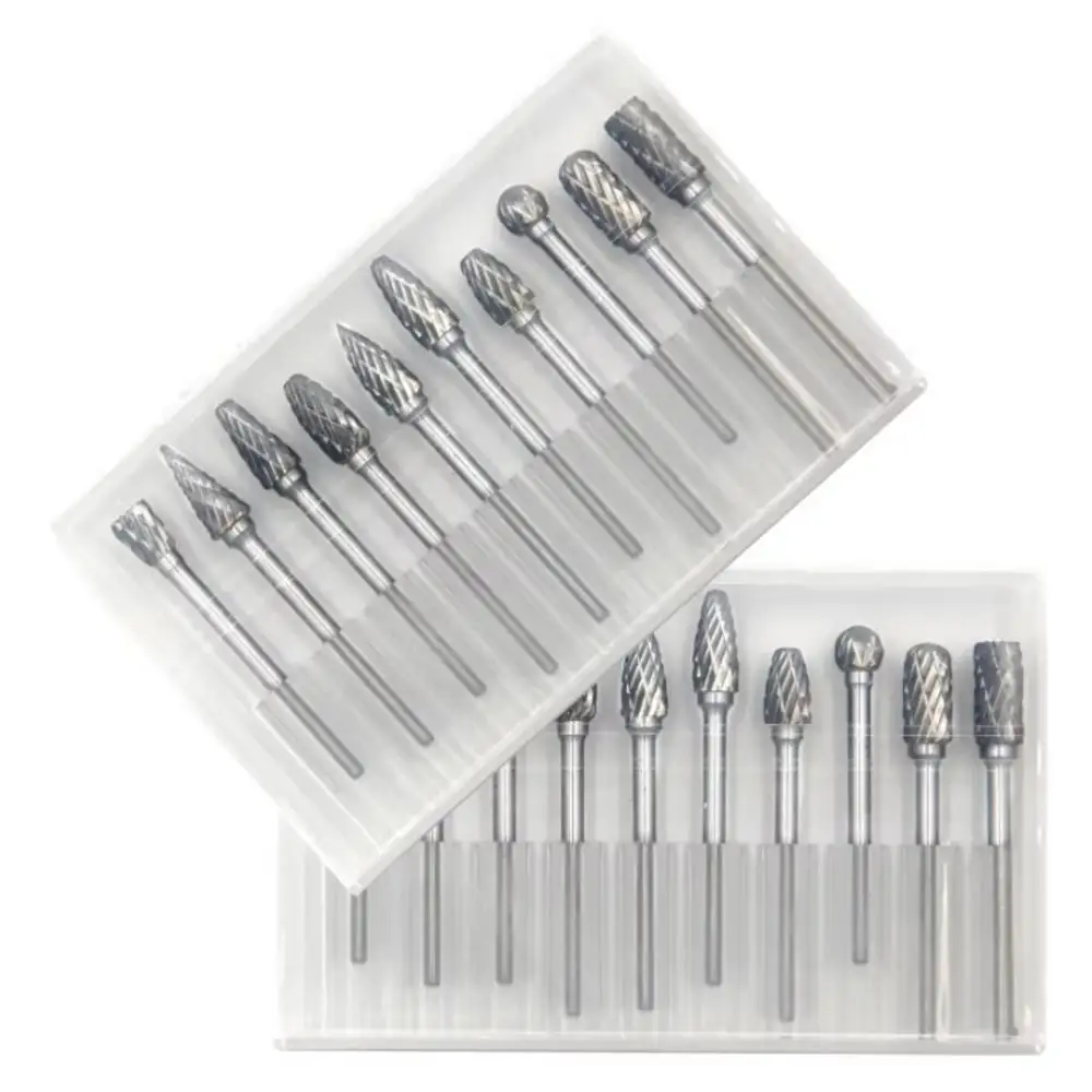 Wood Chisel Set - Set di 10 frese rotanti in
