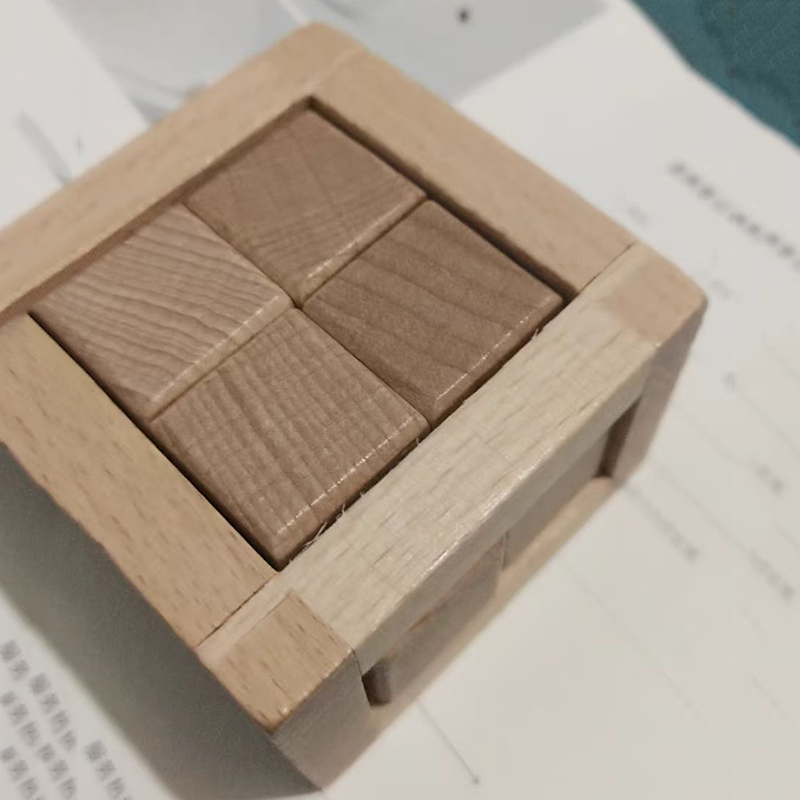 Woodworking Hobby - Giocattoli educativi per lo smarrimento Cubo