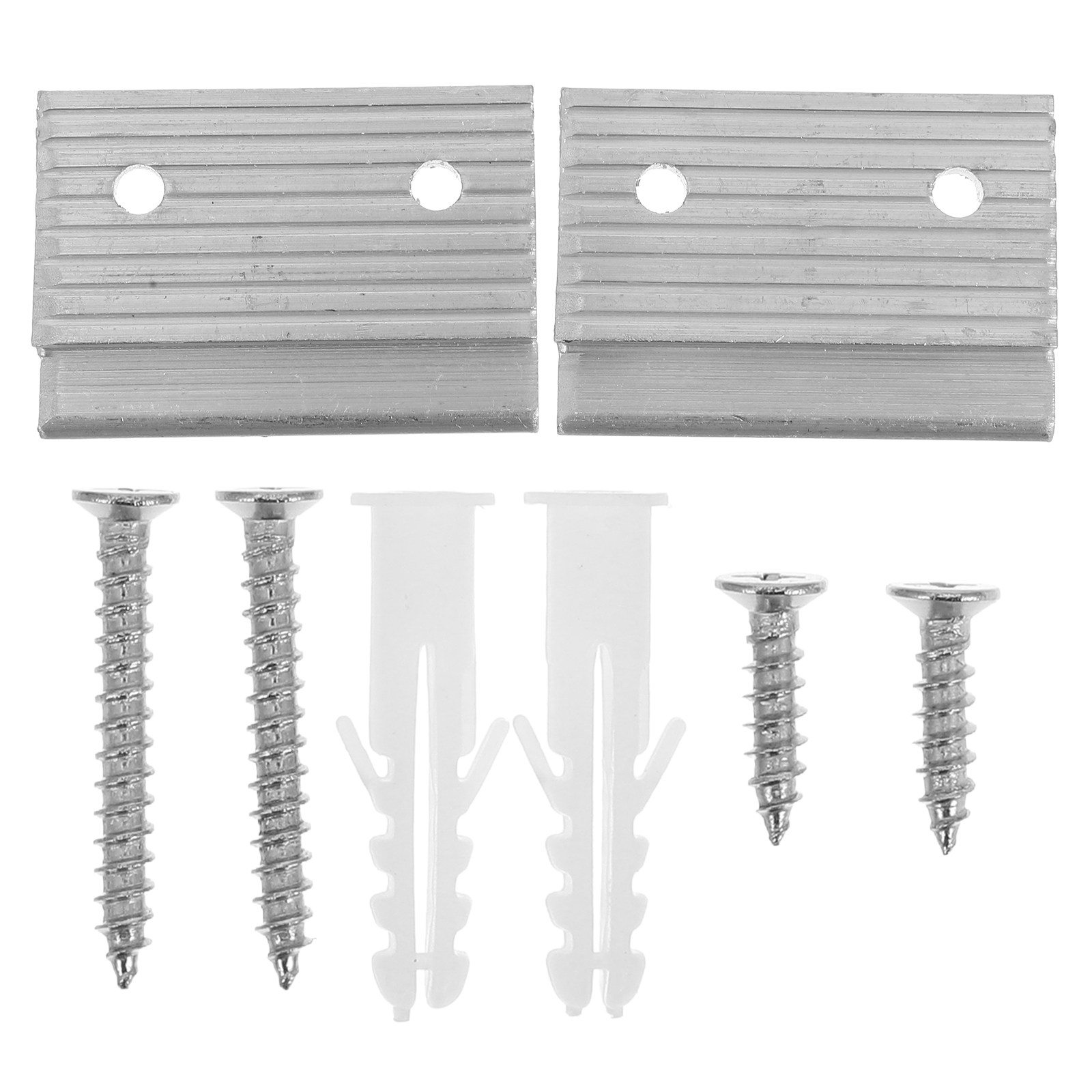 Woodworking French Cleat - 1 Set di Supporti in Alluminio
