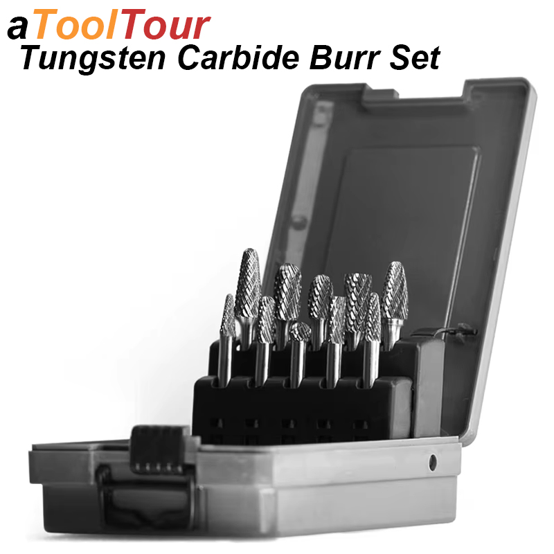 Woodworking Rasps And Files - Set di frese in carburo di