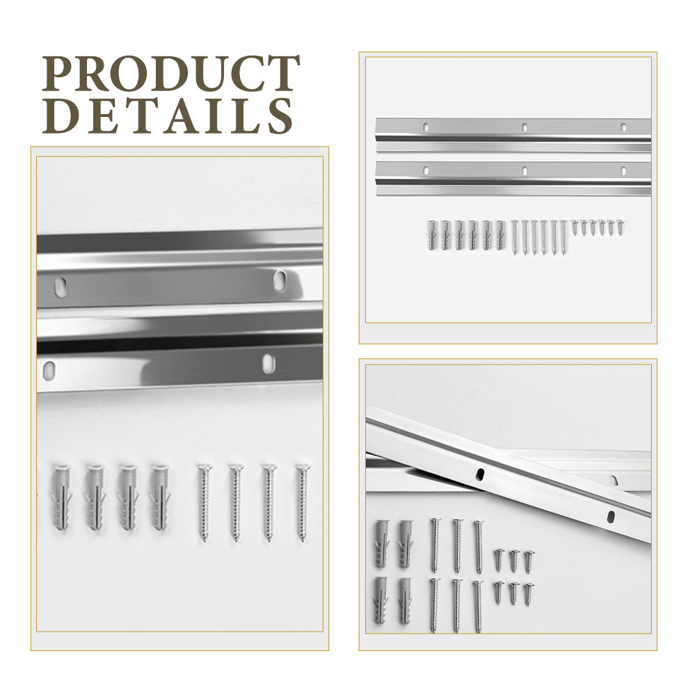 1 set di staffe a Z per specch - Woodworking French Cleat recensione e prezzo