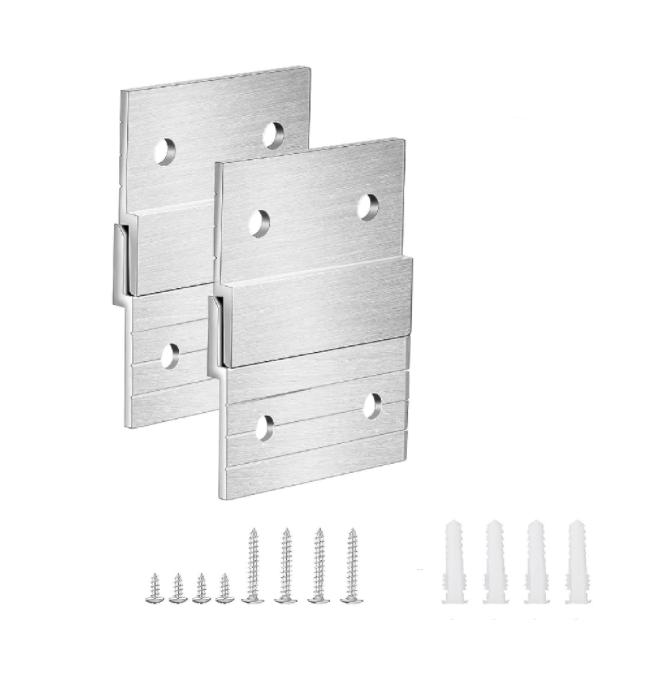 Staffa a muro in lega di allum - Woodworking French Cleat recensione e prezzo