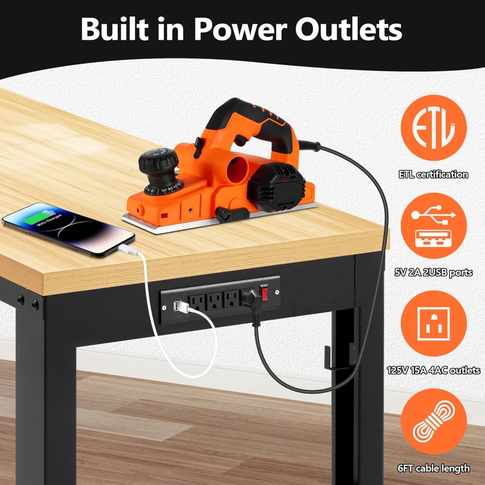 Banco da lavoro regolabile, ba - Woodworking Garage recensione e prezzo