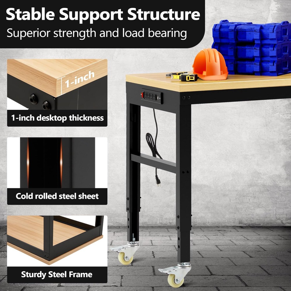 Banco da lavoro regolabile, ba - Woodworking Garage recensione e prezzo