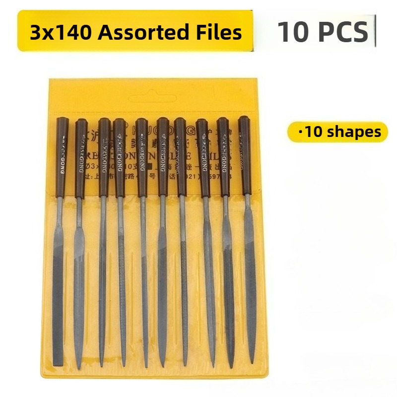 10 pz/set Set di lime ad ago i - Woodworking Rasps And Files recensione e prezzo