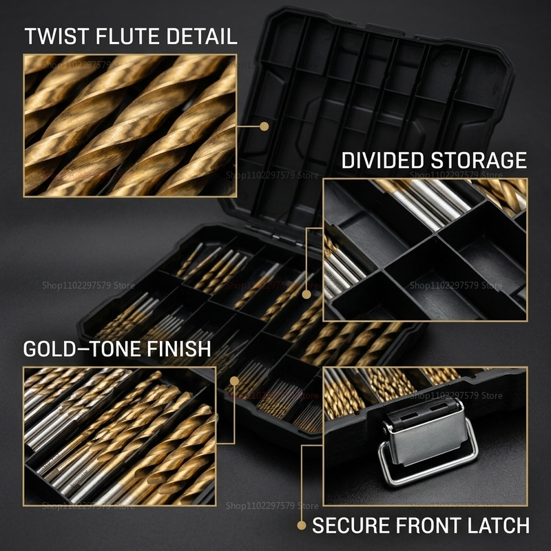 Set di 99 Punte da Trapano in  - Woodworking Garage recensione e prezzo