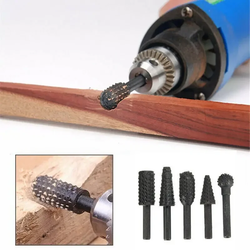 5PCS Rotary Craft File Rotary  - Woodworking Rasps And Files recensione e prezzo