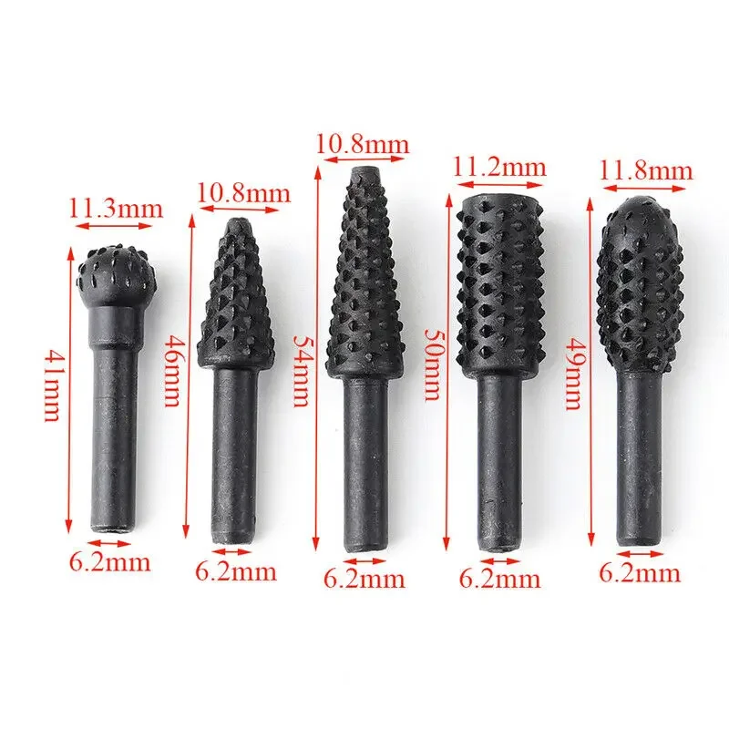 5PCS Rotary Craft File Rotary  - Woodworking Rasps And Files recensione e prezzo