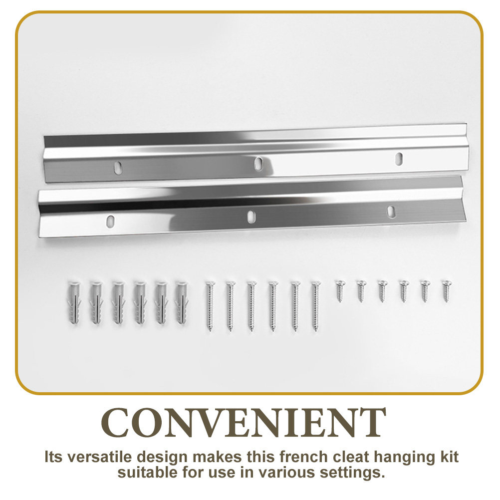 1 Set di Staffe Francesi Antis - Woodworking French Cleat recensione e prezzo