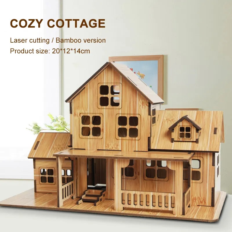 Puzzle 3D in Legno: Kit Fai-da - Woodworking Hobby recensione e prezzo