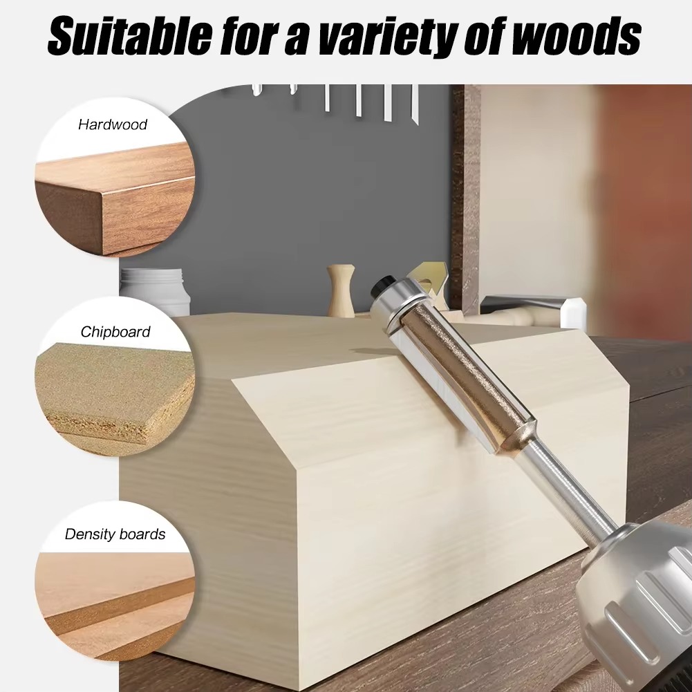 1 PC 6mm 1/4 pollici Gambo Z3  - Woodworking Nc recensione e prezzo
