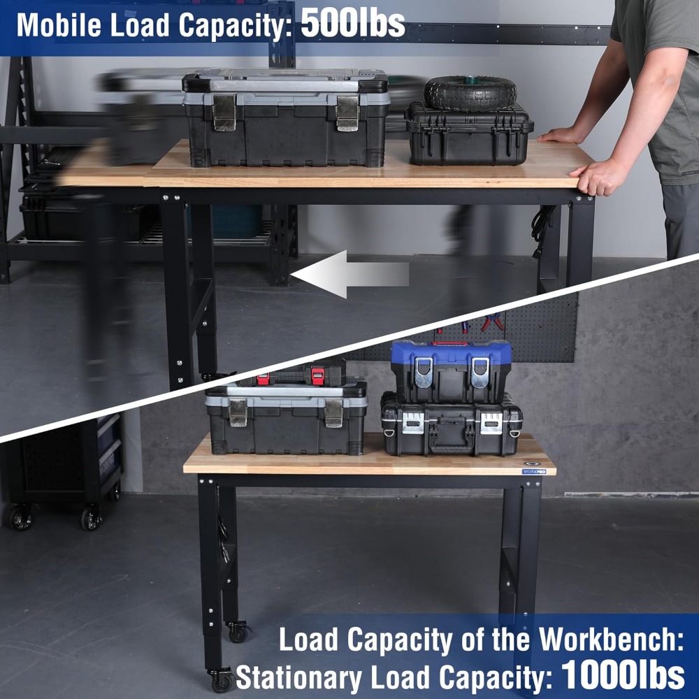 Banco da lavoro per garage, ba - Woodworking Garage recensione e prezzo