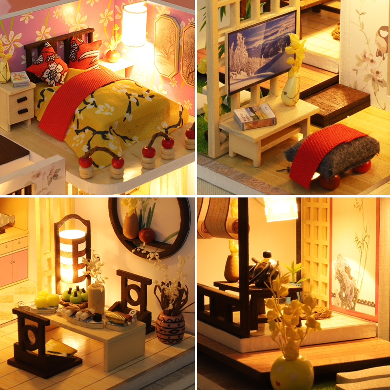 Kit Casa in Miniatura Stile Gi - Woodworking Game recensione e prezzo