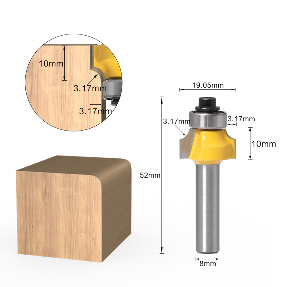 Fresa per bordi arrotondati co - Woodworking Nc recensione e prezzo