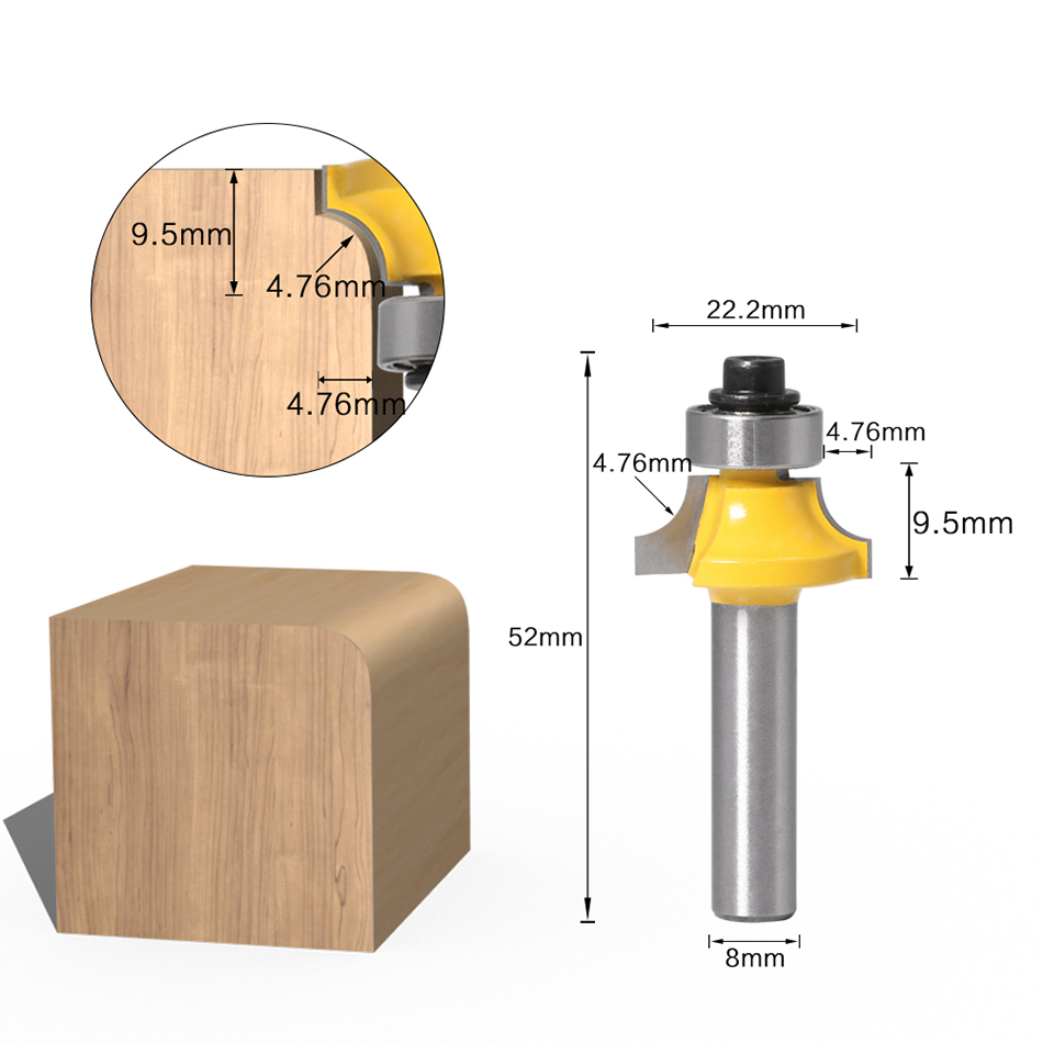 Fresa per bordi arrotondati co - Woodworking Nc recensione e prezzo