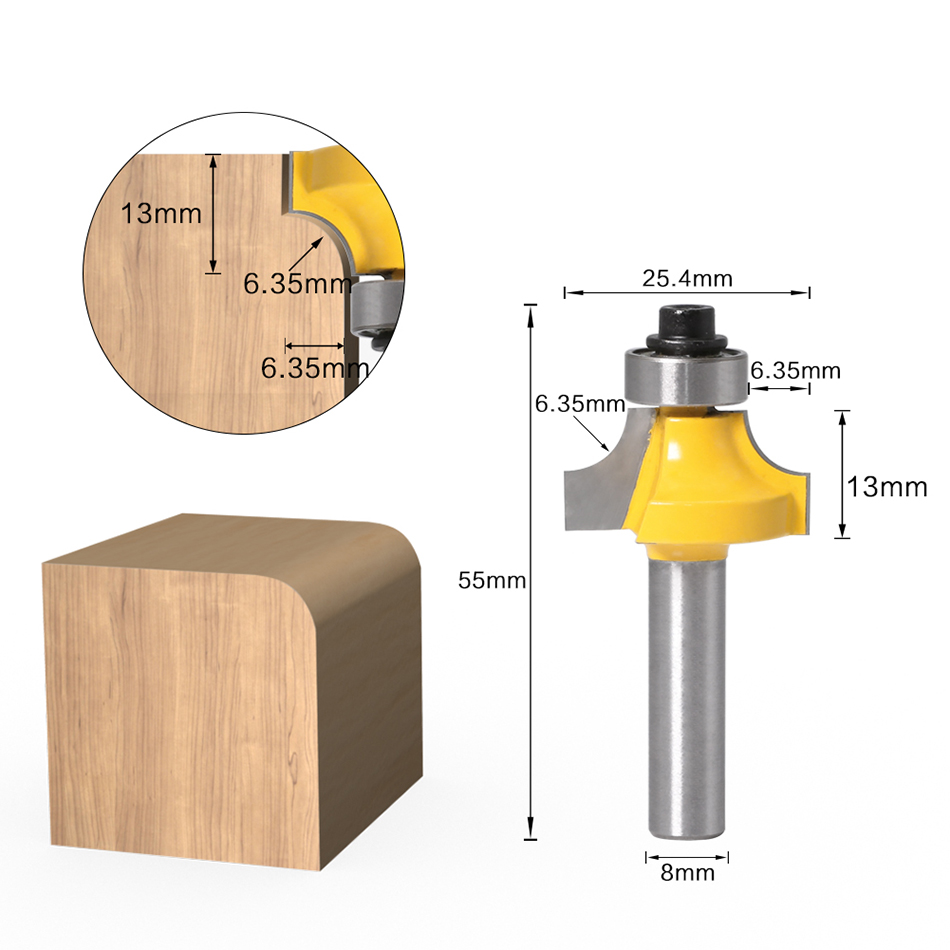 Fresa per bordi arrotondati co - Woodworking Nc recensione e prezzo