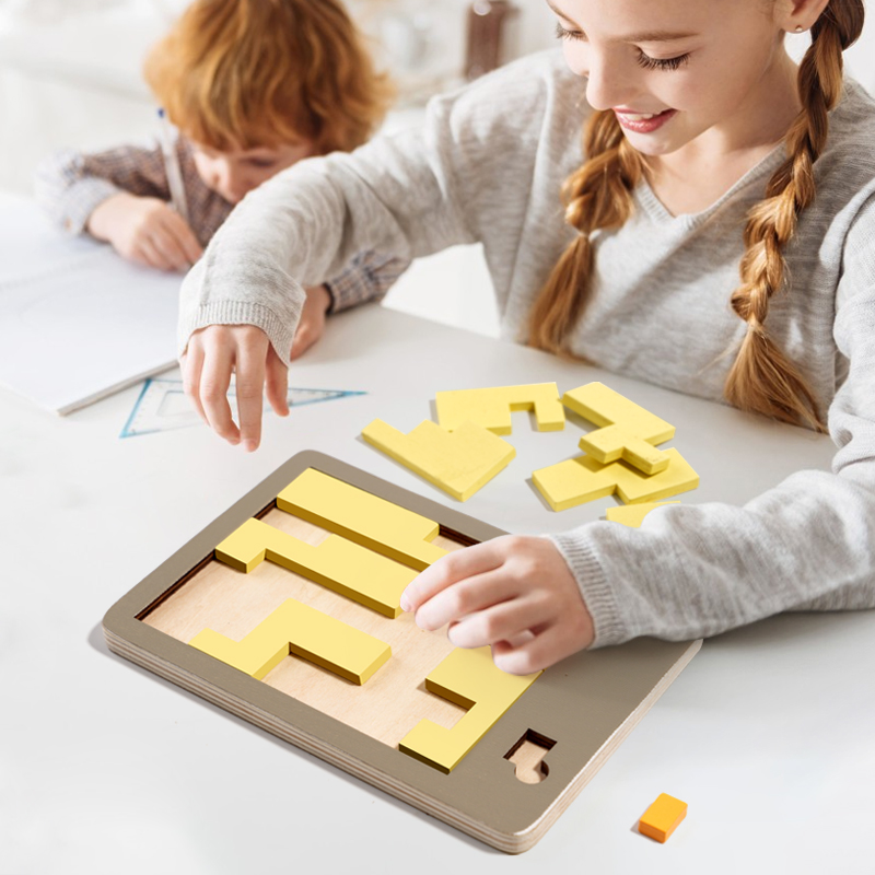 Puzzle geometrici in legno Sfi - Woodworking Hobby recensione e prezzo