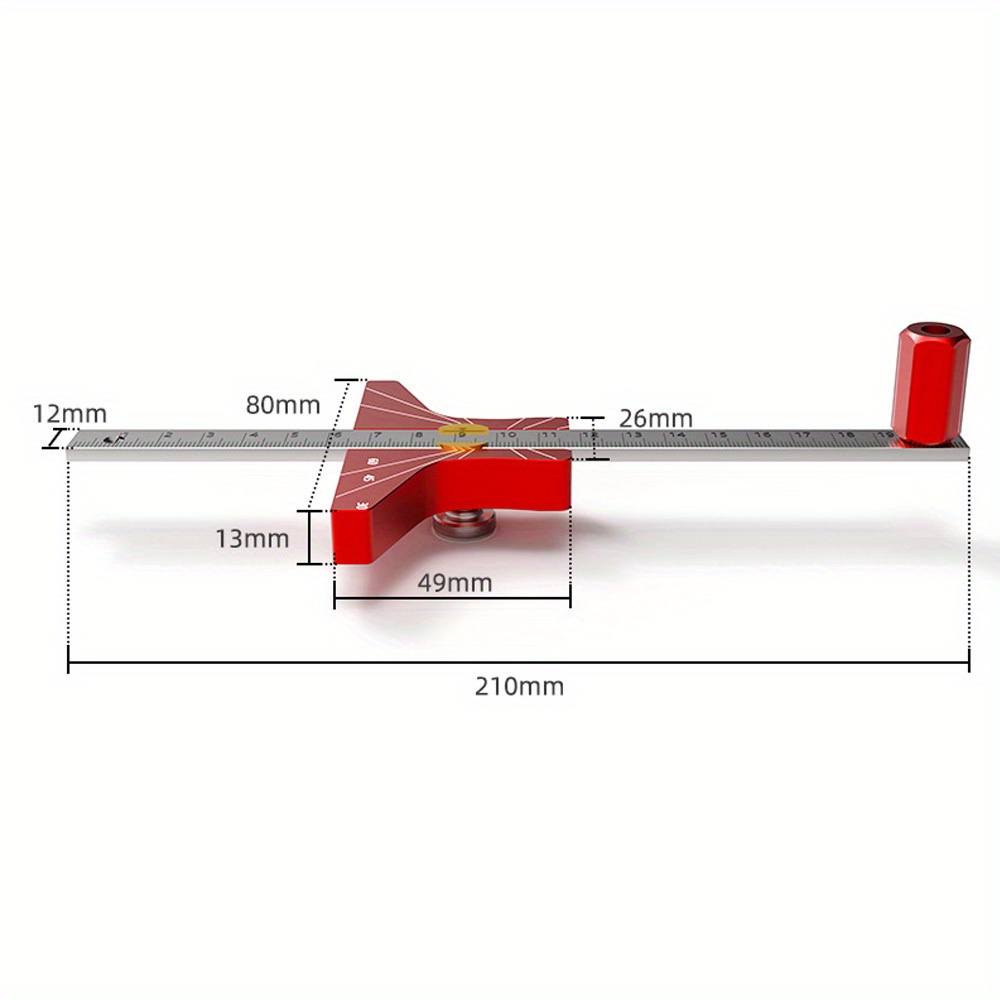 Calibro di altezza in allumini - Woodworking Multi Tool recensione e prezzo