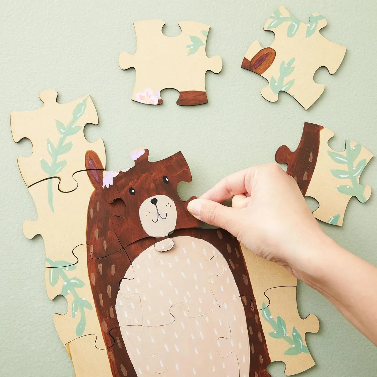Chip di puzzle in MDF marrone  - Woodworking Game recensione e prezzo